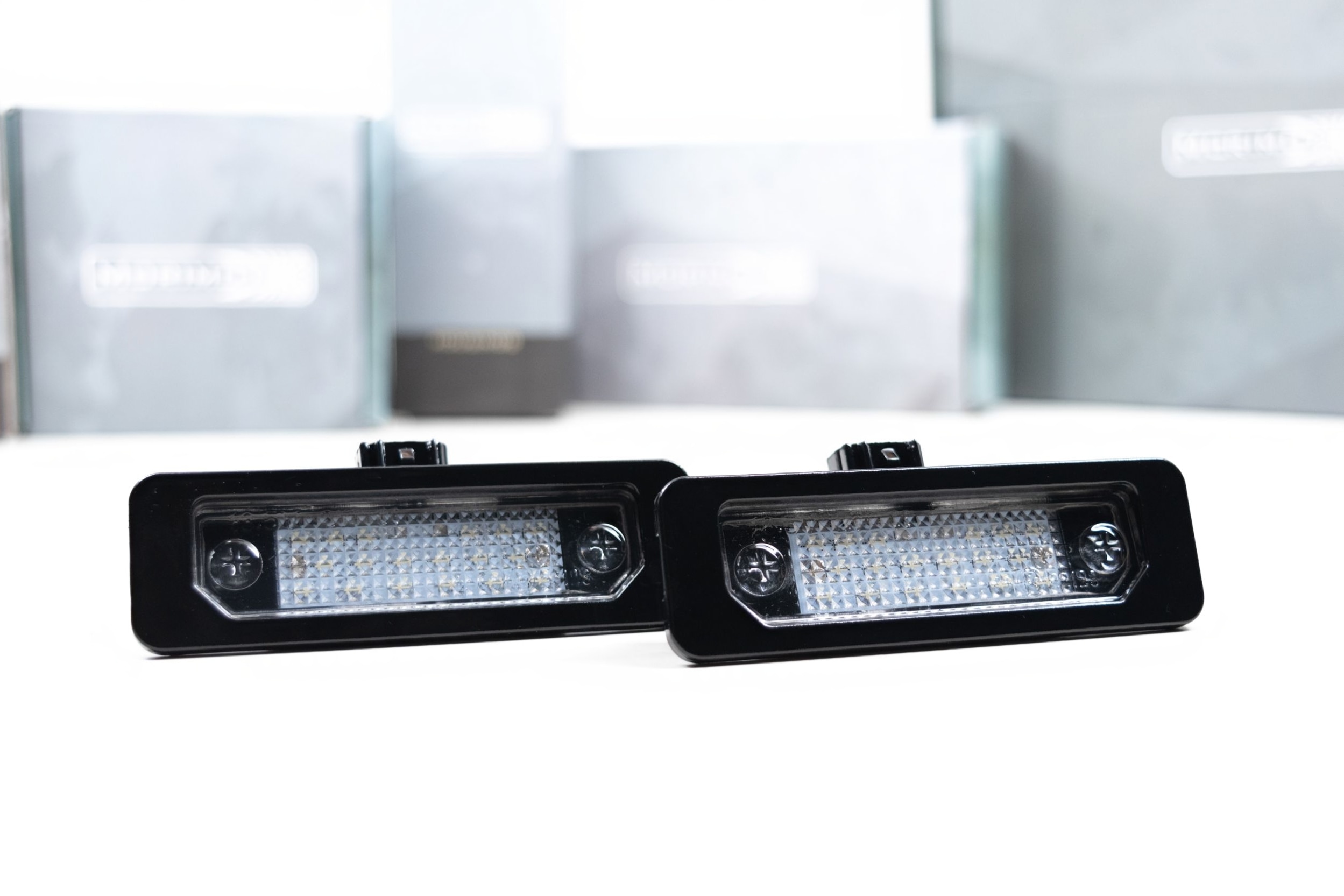 Ford Mustang (10-14) XB LED License Plate Lights | Morimoto